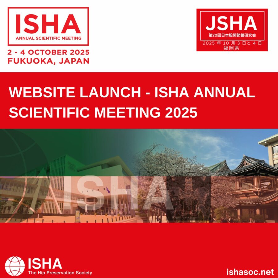 ISHA announces the launch of the conference website for its 2025 Annual Scientific Meeting in Fukuoka, Japan