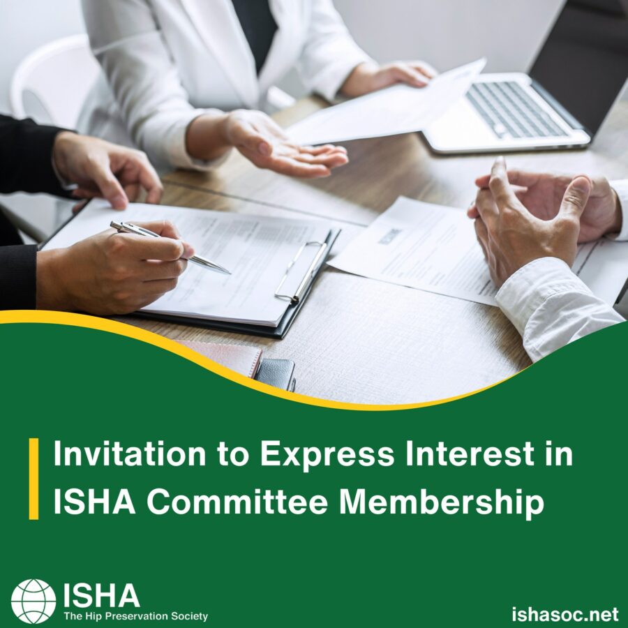 ISHA invites expressions of interest to join its committees